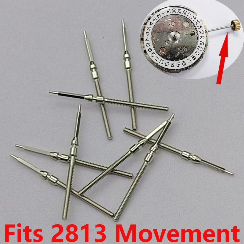Watch Crown Stem - 2/4pcs 2813 Watch Crown Stem Fits