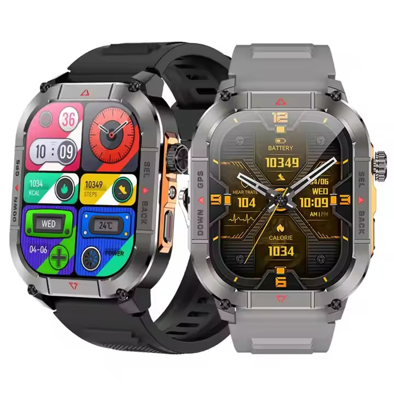 Smartwatch New Watches For Men - New HK84 Men Smart Watch AMOLED