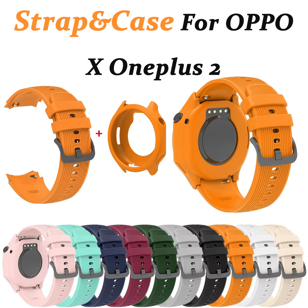 Smartwatch Oneplus Watches - Silicone Watch Case & Strap for