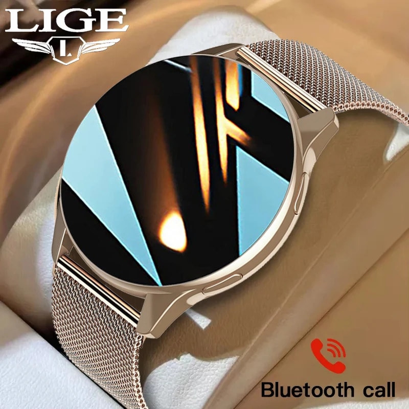 Watch Iwo - LIGE Men Smart Watch Women Heart