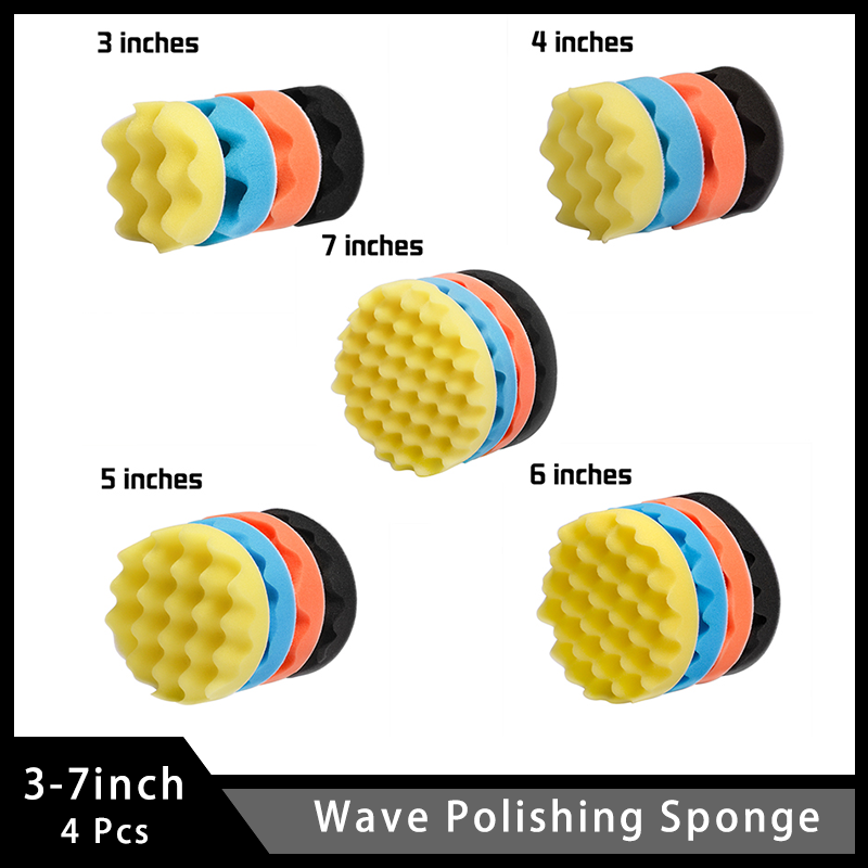 Watch Polishing Cloth - 4 Pcs 3/4/5/6/7 Inch Buffing Buffer