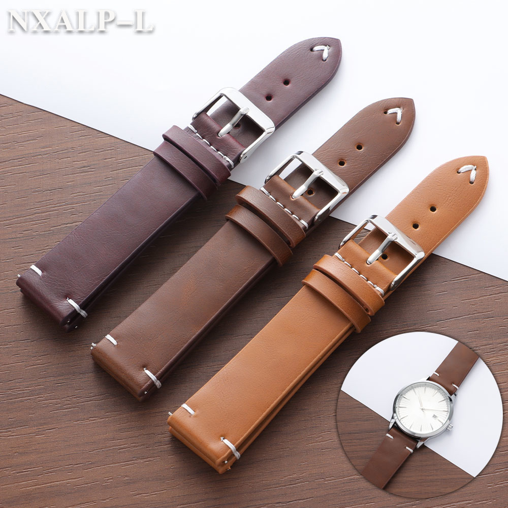 Smartwatch Vintage Watches For Men - Stitching Bracelet 18mm 20mm 22mm for