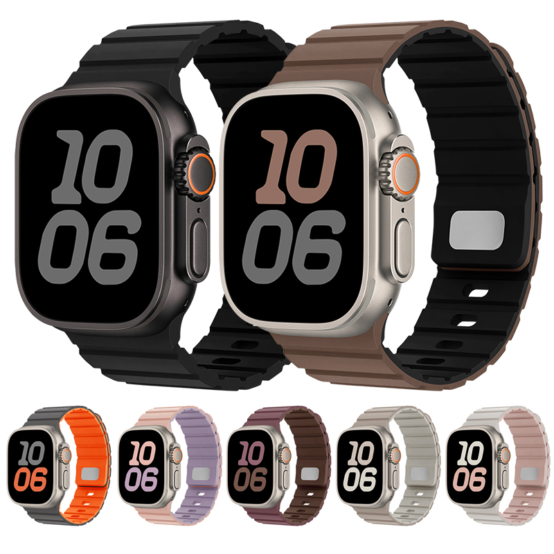 Smartwatch Apple Watches For Women - Magnetic Silicone Strap for Apple watch