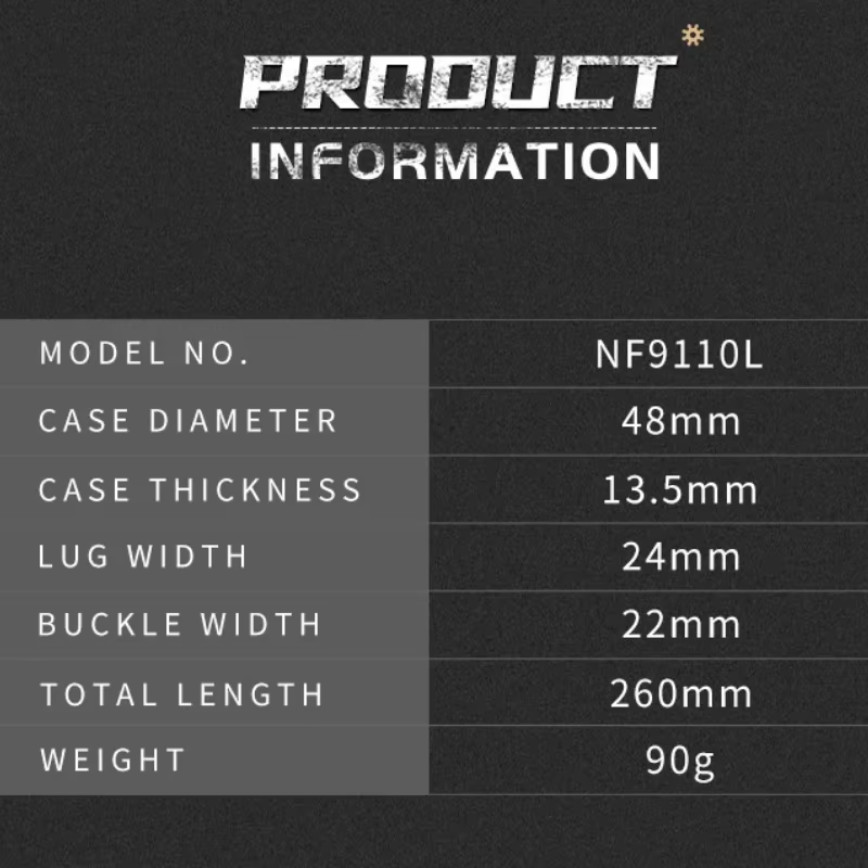 NAVIFORCE New Men's Sports Mil - Smartwatch New Watches For Men 评论和价格