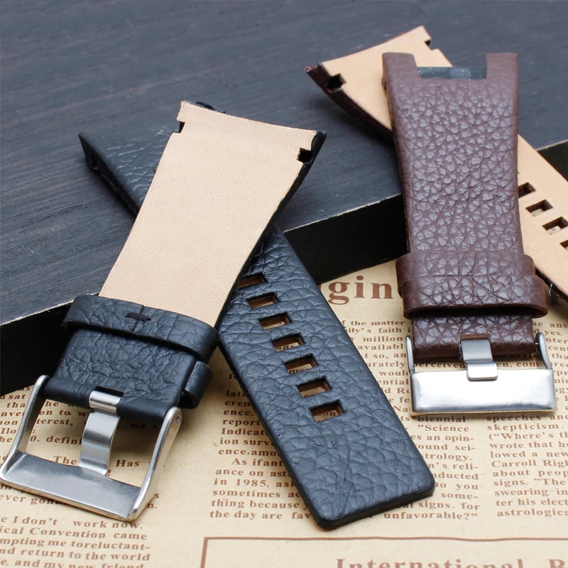 Genuine Leather Notch Watch Ba - Diesel Watches Smartwatch 评论和价格