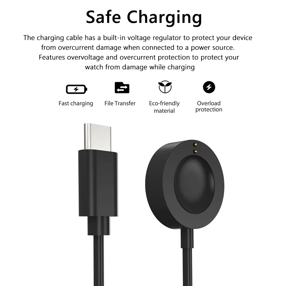 1M USB Type-C Magnetic Fast Ch - Fossil Watches Smartwatch Gen 5 评论和价格
