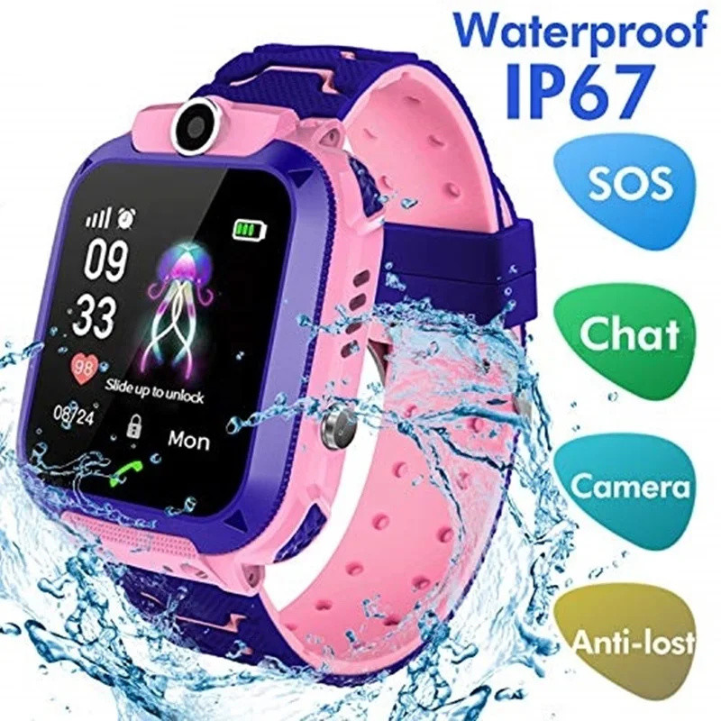 2G Kids Smart Watch SOS Call L - Smartwatch Watches Gift For Girls 评论和价格