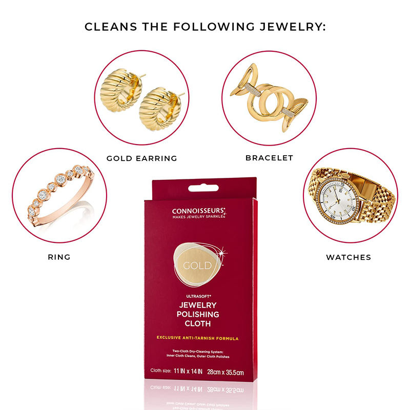 Connoisseurs Gold Polishing Cl - Watch Polishing Cloth 评论和价格