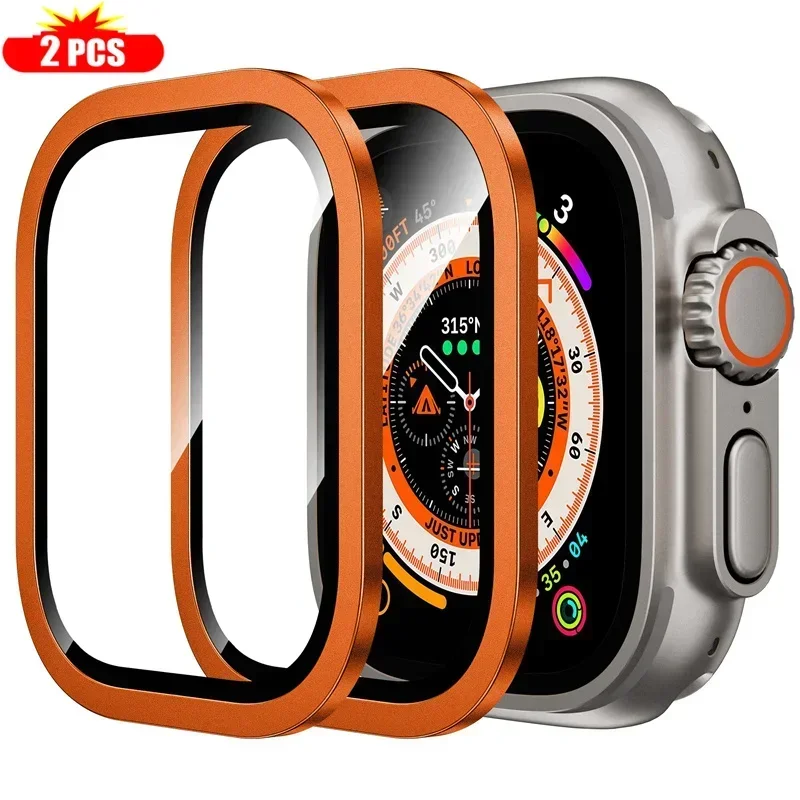 2PCS Titanium Metal Frame for  - Smartwatch Apple Watches For Women 评论和价格