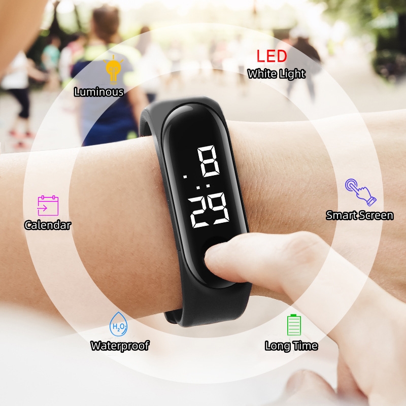 2025 New Kids Smart Touch Led  - Smartwatch Digital Watches For Kid Boy 评论和价格