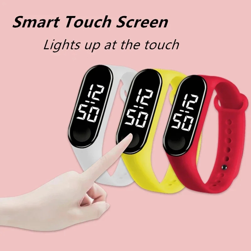 2025 New Kids Smart Touch Led  - Smartwatch Digital Watches For Kid Boy 评论和价格