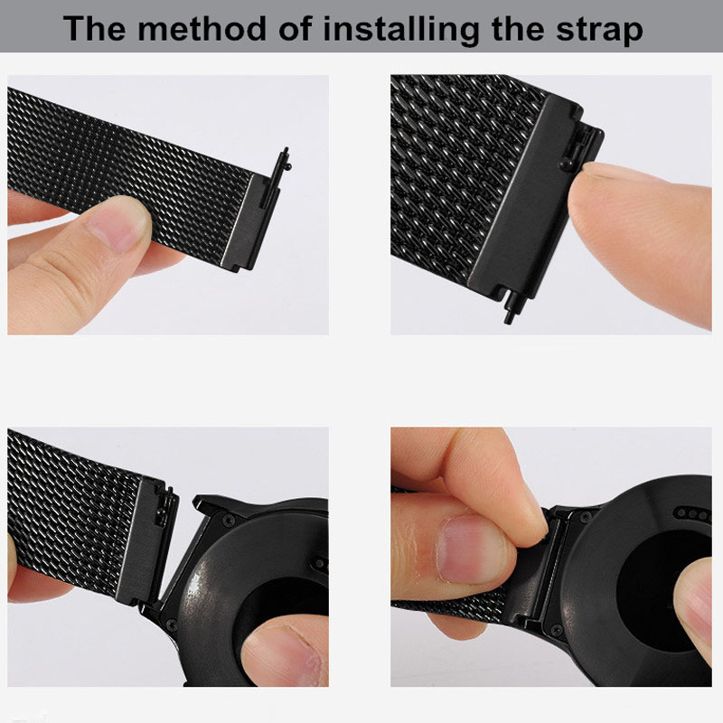 18MM Milanese Loop Strap For F - Fossil Watches Smartwatch Gen 3 评论和价格