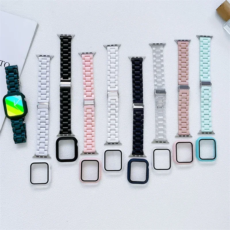 Watch strap+Case+glass For app - Smartwatch Apple Watches For Women 评论和价格