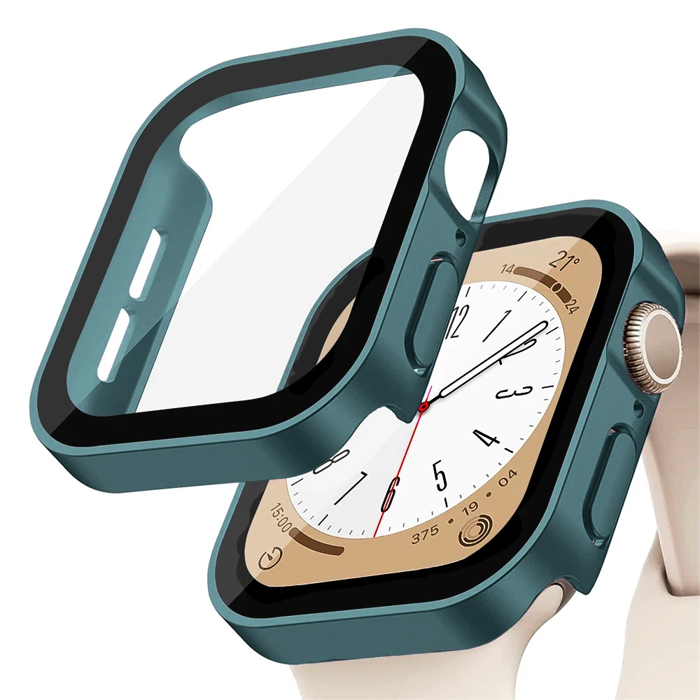 Glass+cover For Apple Watch ca - Smartwatch Watches Girls 评论和价格