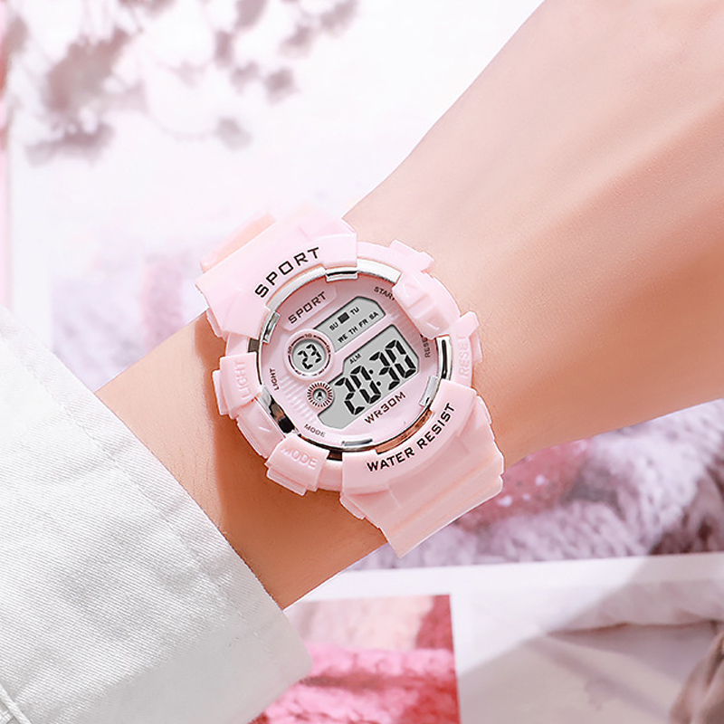 Fashion Kids Watches Luminous  - Smartwatch Watches Gift For Girls 评论和价格