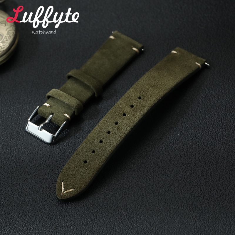 Vintage Suede Leather Watch Ba - Smartwatch Vintage Watches For Men 评论和价格