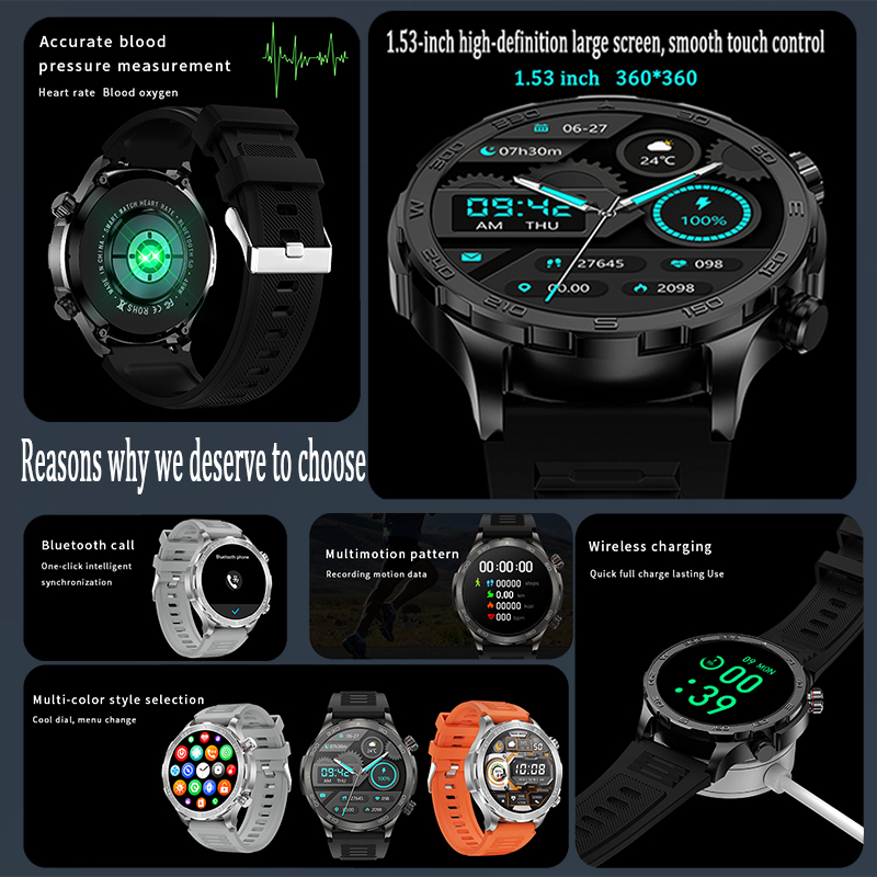 New GPS Track Smart Watch Men  - Smartwatch New Watches For Men 评论和价格