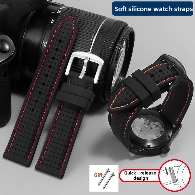 20mm 22mm 24mm Silicone Smart  - Tissot Watches Smartwatch 评论和价格
