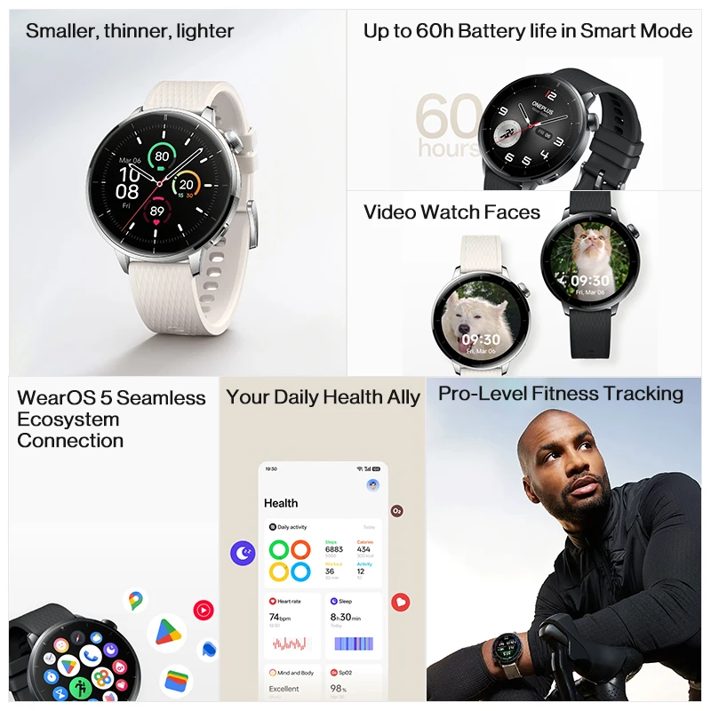Global Version OnePlus Watch 3 - Smartwatch Oneplus Watches 评论和价格