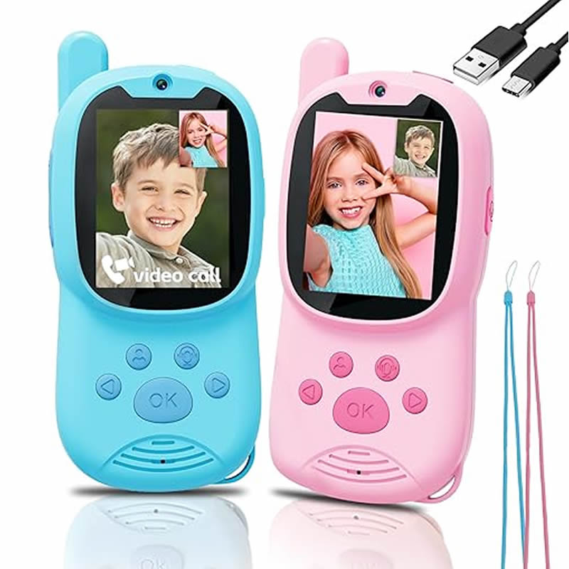 Walkie Talkies Cute 2Pack Rech - Smartwatch Watches Gift For Girls 评论和价格