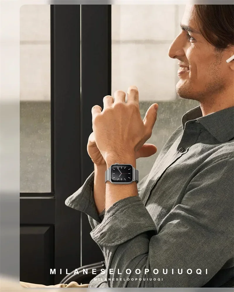 Milanese Loop for apple watch  - Smartwatch Apple Watches For Women 评论和价格
