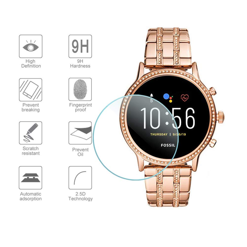 2PCS Tempered Glass For Fossil - Fossil Watches Smartwatch Gen 5 评论和价格