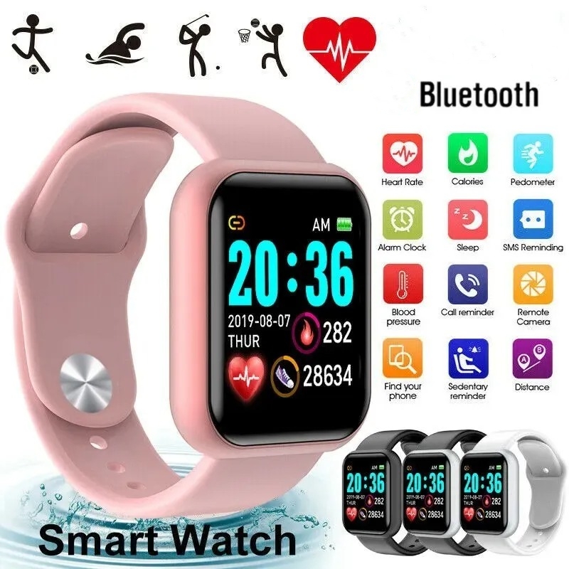 Sports Smartwatch Women Bracel - Watch Smart Y68 评论和价格
