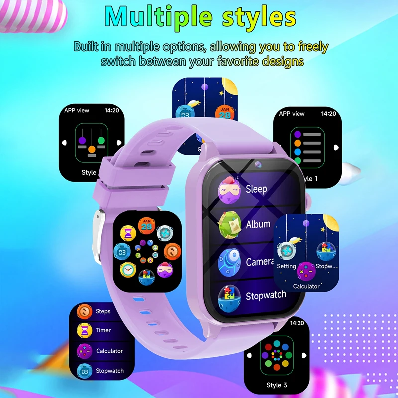 Kids Game Smart Watch Flashlig - Smartwatch Watches Gift For Girls 评论和价格