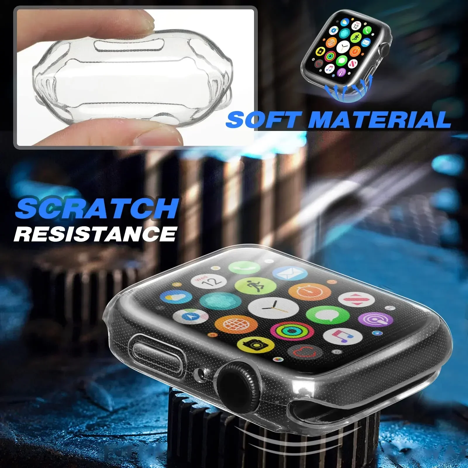 Cover For Apple Watch Case 44m - Smartwatch Watches Girls 评论和价格