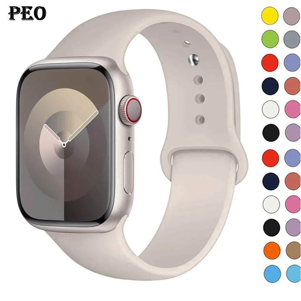 Silicone Band For Apple Watch  - Smartwatch Apple Watches For Women 评论和价格