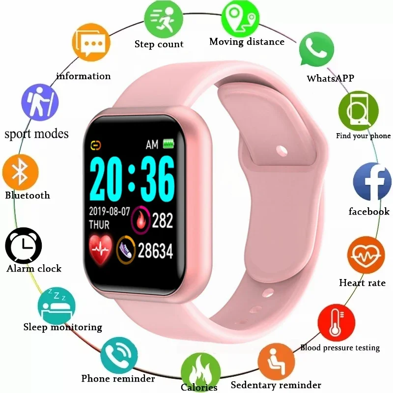 Multifunctional Smart Watch Me - Watch Smart Y68 评论和价格
