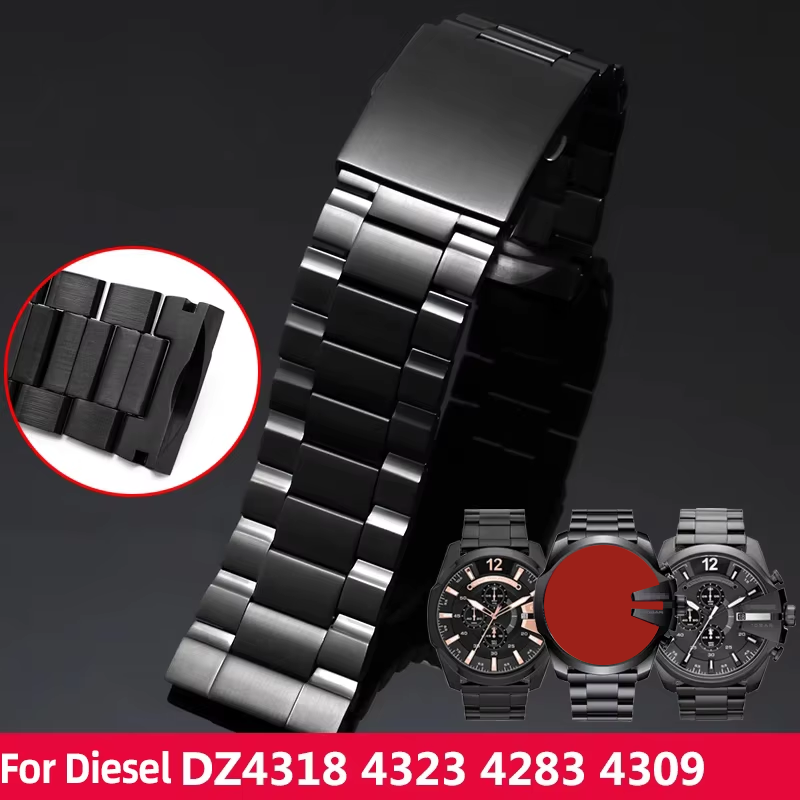 For Diesel DZ4318 steel strap  - Diesel Watches Smartwatch 评论和价格