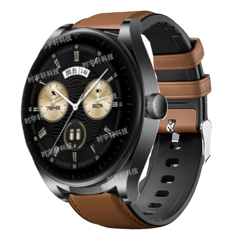 22mm Silicone Leather Band For - Fossil Watches Smartwatch Gen 5 评论和价格