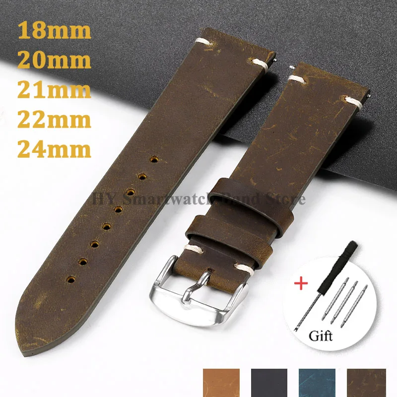 18mm 20mm 21mm 22mm 24mm Vinta - Smartwatch Vintage Watches For Men 评论和价格