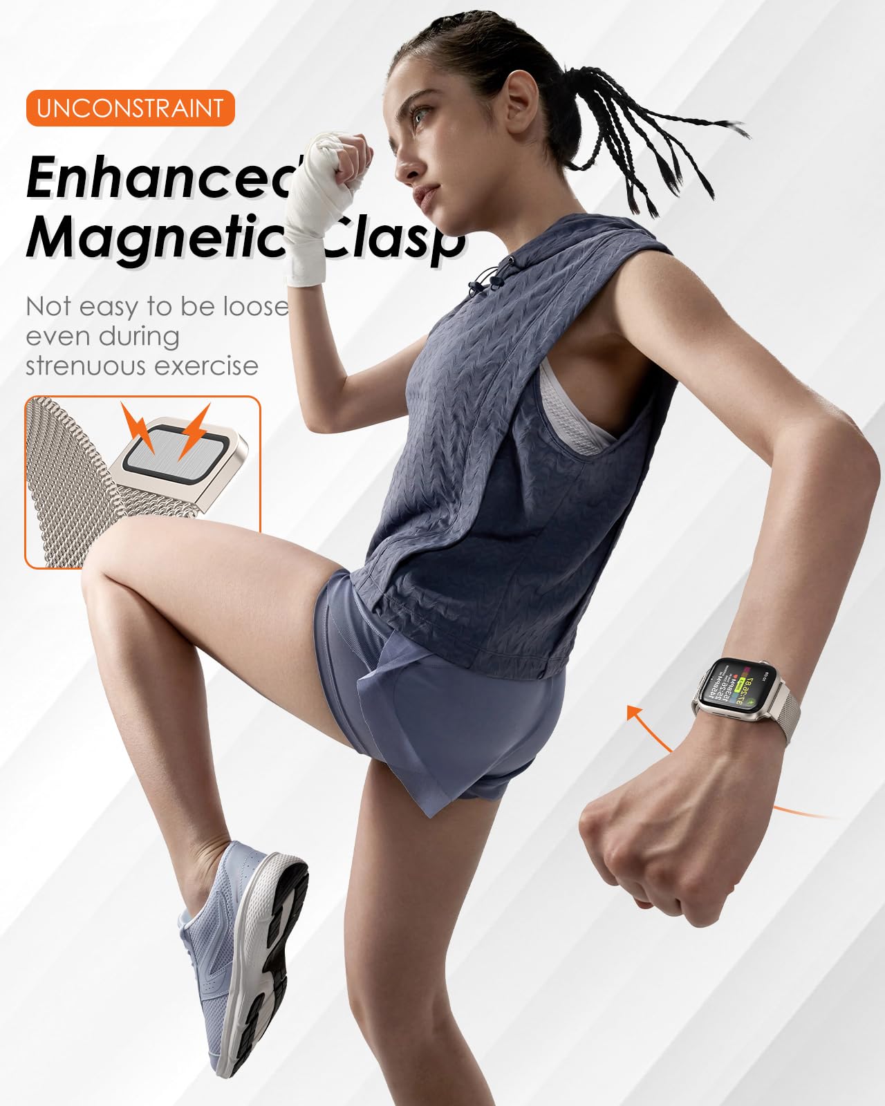 Milanese Strap For apple Watch - Smartwatch Apple Watches For Women 评论和价格