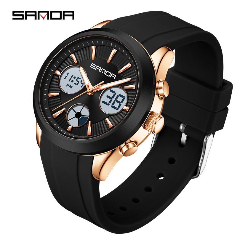 SANDA electronic watch luminou - Smartwatch Watches Girls 评论和价格