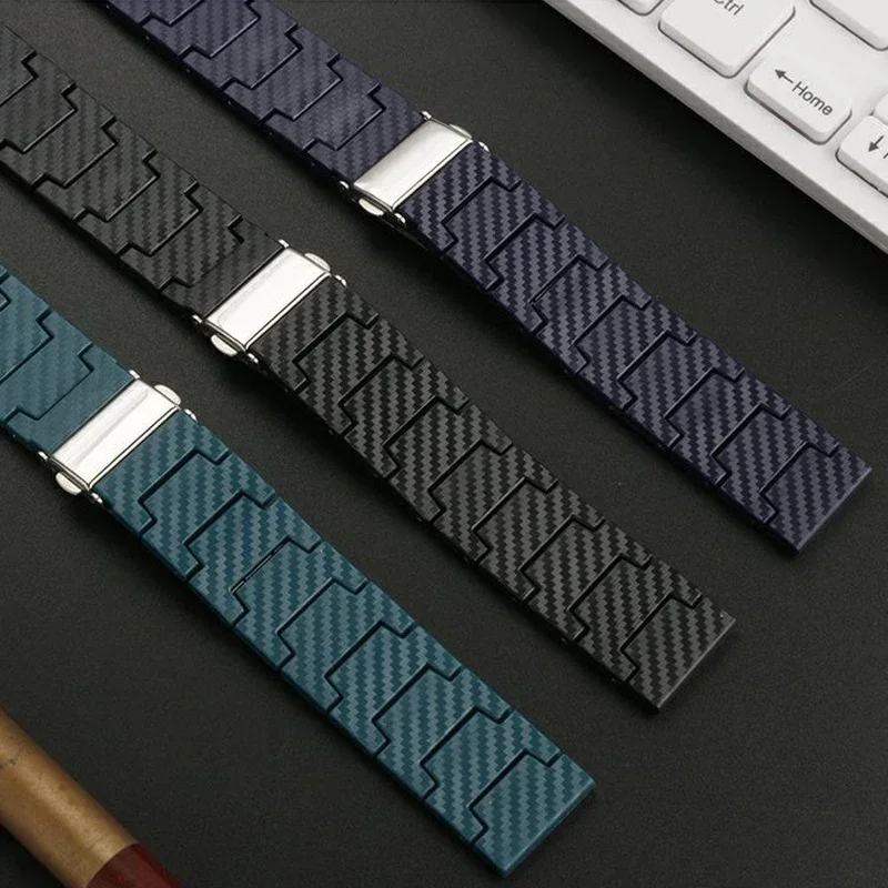 20mm 22mm Carbon Fiber Band Fo - Smartwatch Samsung Watches For Women 评论和价格