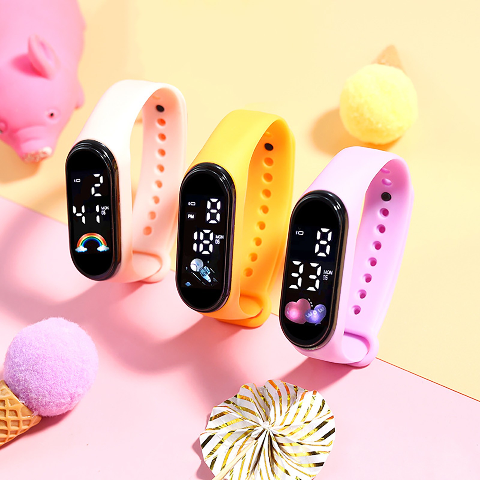 Kawaii Smart Watch For Kids Fa - Smartwatch Digital Watches For Kid Girl 评论和价格