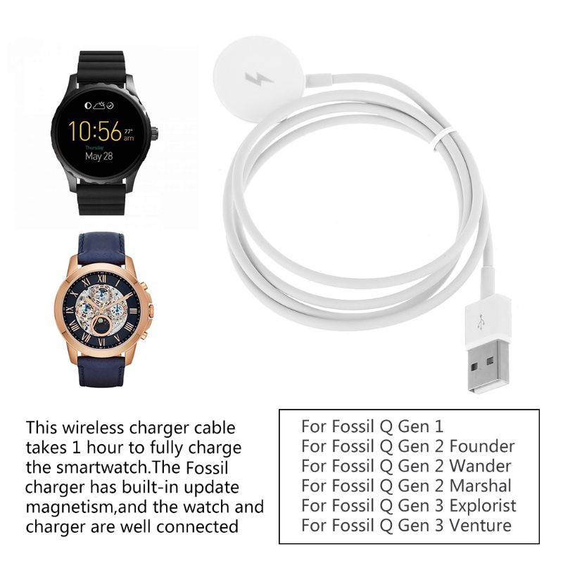 USB Watch Charger Adapter Smar - Fossil Watches Smartwatch Gen 3 评论和价格