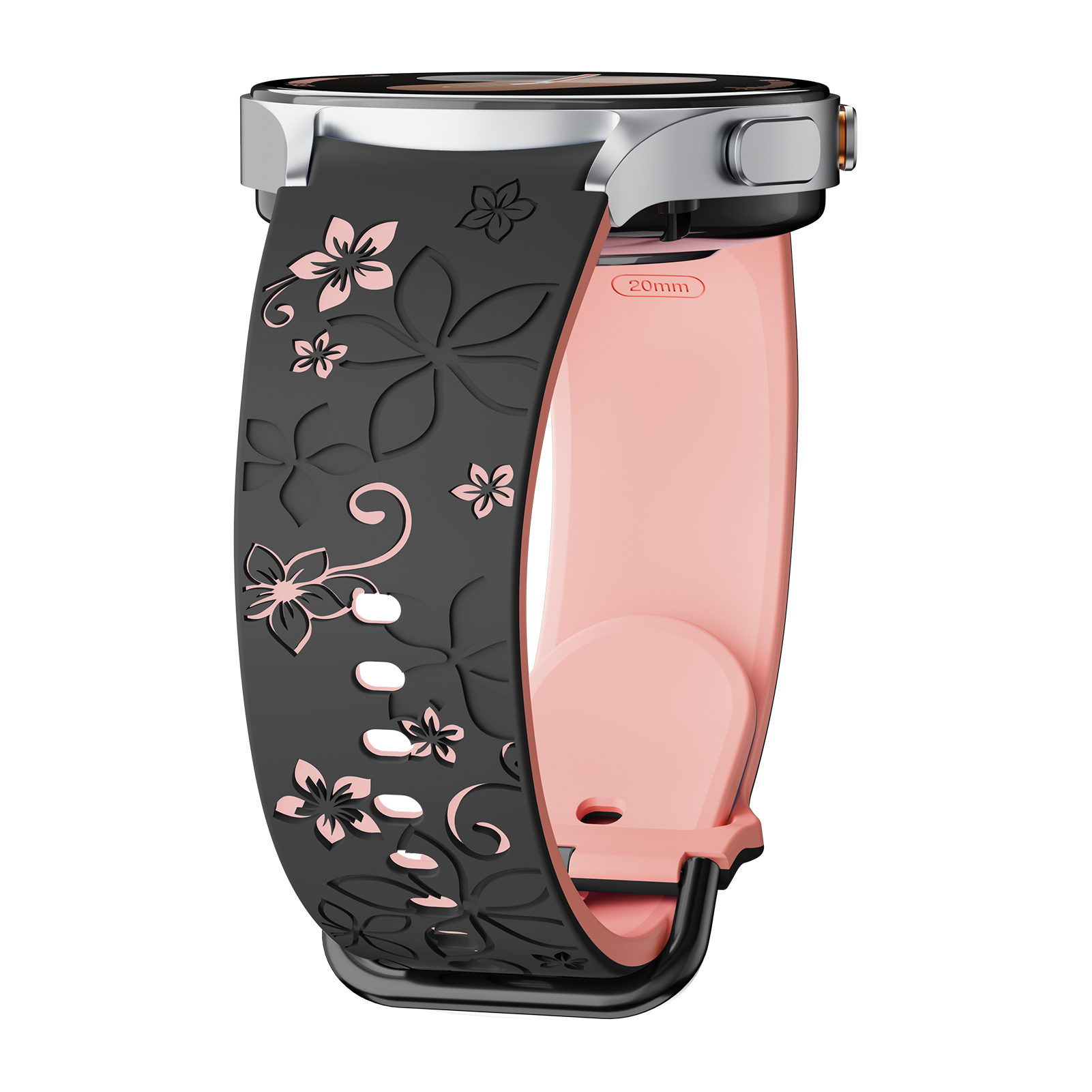 Engraved Silicone Band for Sam - Smartwatch Samsung Watches For Women 评论和价格