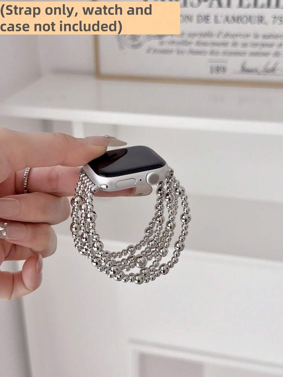 MAPUCE 1pc Fashion Beaded Brac - Smartwatch Apple Watches For Women 评论和价格