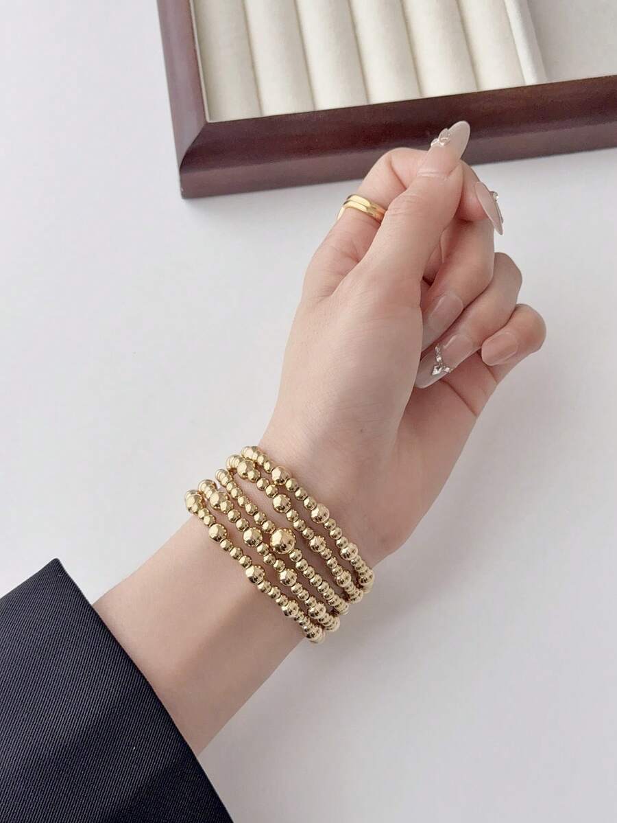 MAPUCE 1pc Fashion Beaded Brac - Smartwatch Apple Watches For Women 评论和价格
