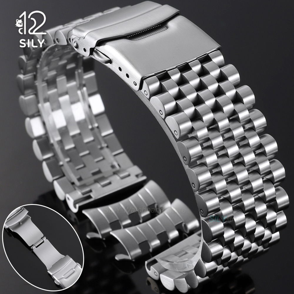 20mm 22mm Folding Clasp Silver - Tissot Watches Smartwatch 评论和价格