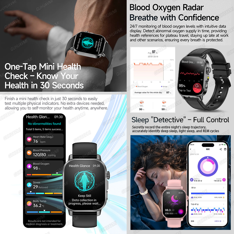 2026 New Health Smart Watch Pr - Smartwatch New Watches For Men 评论和价格