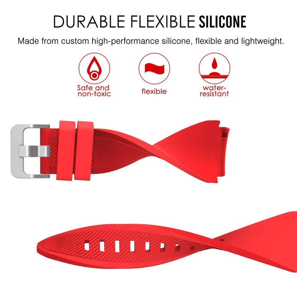 22mm Silicone Strap For Realme - Fossil Watches Smartwatch Gen 5 评论和价格