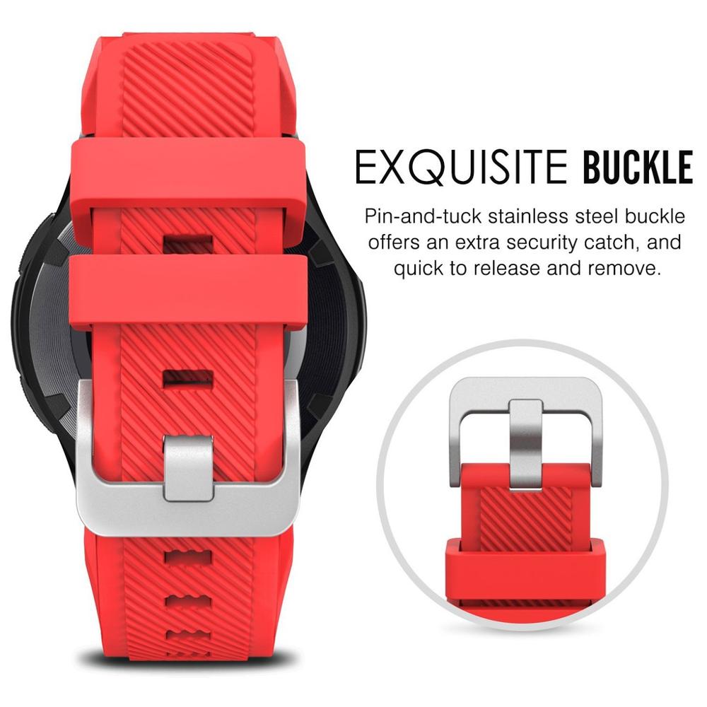22mm Silicone Strap For Realme - Fossil Watches Smartwatch Gen 5 评论和价格