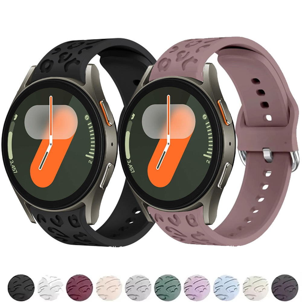 Leopard Engraved No Gaps Band  - Smartwatch Samsung Watches For Women 评论和价格