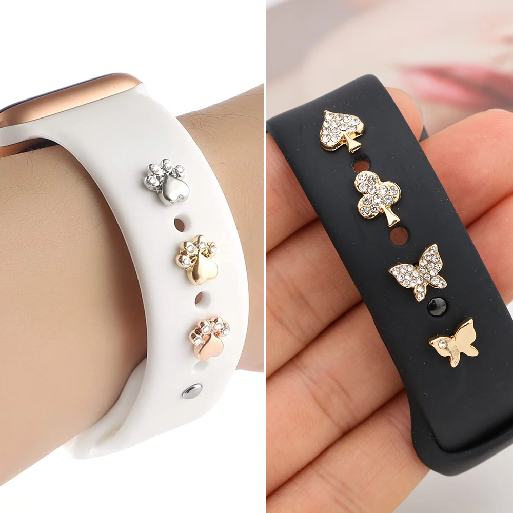Charms for Apple Watch Silicon - Smartwatch Samsung Watches For Women 评论和价格