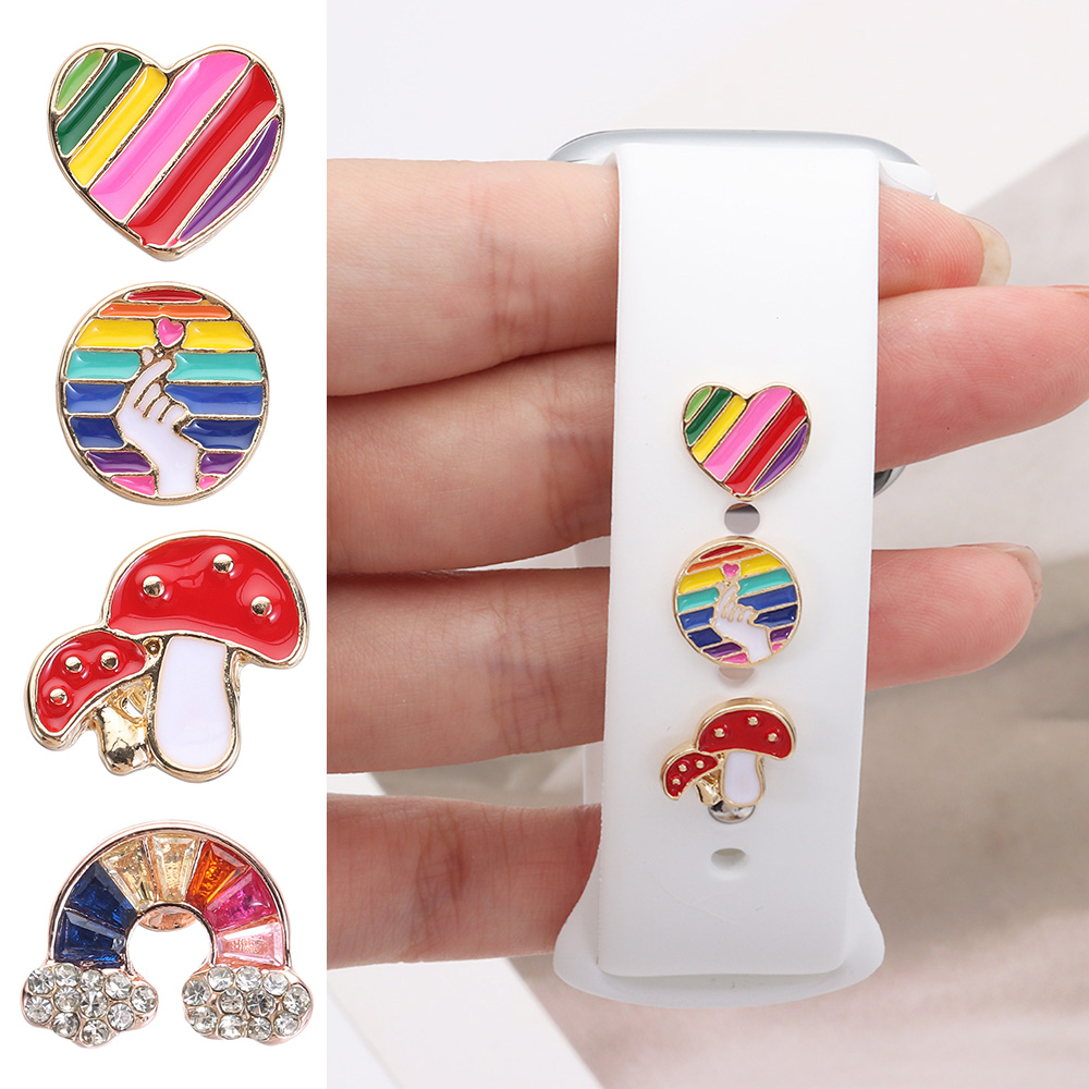 Charms for Apple Watch Silicon - Smartwatch Samsung Watches For Women 评论和价格
