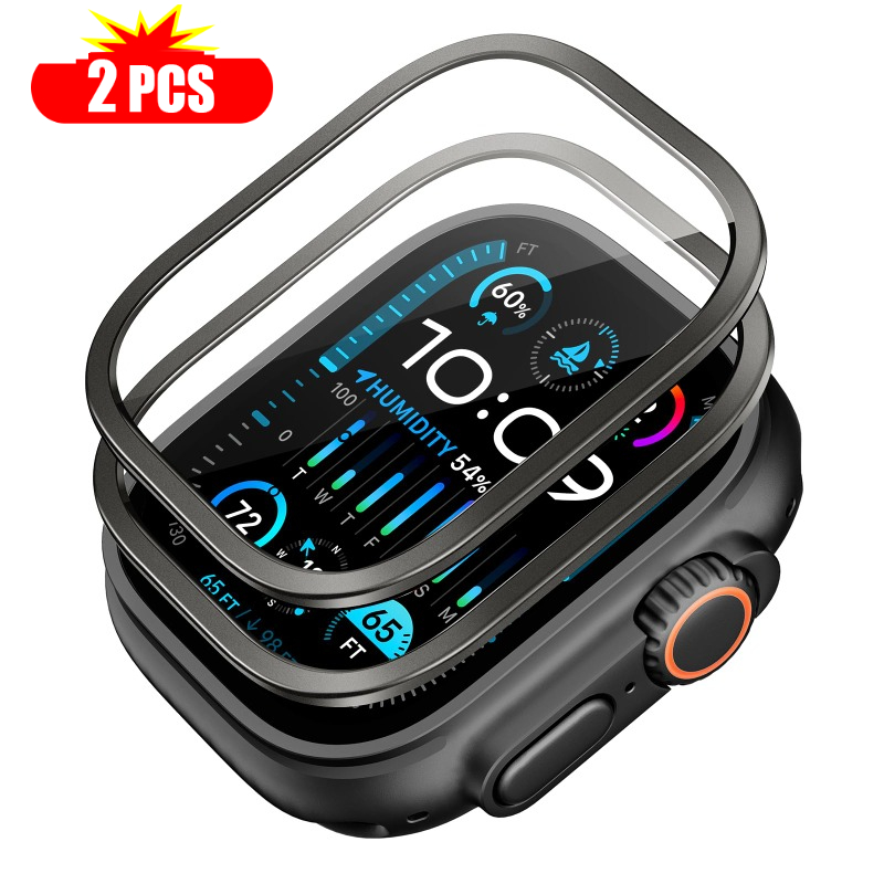 2pcs Tempered Glass for Apple  - Smartwatch Apple Watches For Women 评论和价格